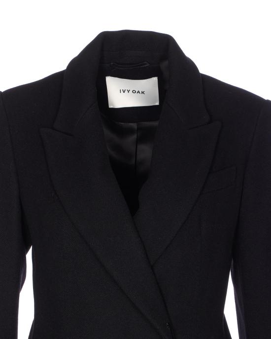 25FW 아이비앤오크 코트 IO111136 BK999 Black - IVY & OAK