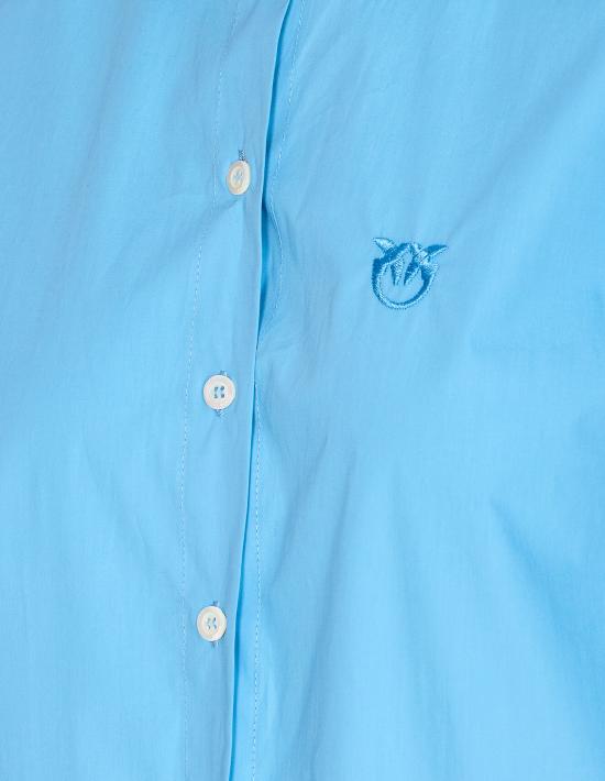 25FW 핑코 셔츠 105591 A2T4F33 Blue - PINKO