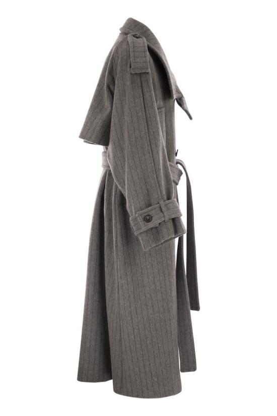 25FW 스포트막스 AROLD 아롤드 버진울 코트  2522016033600 001 GREY - SPORTMAX