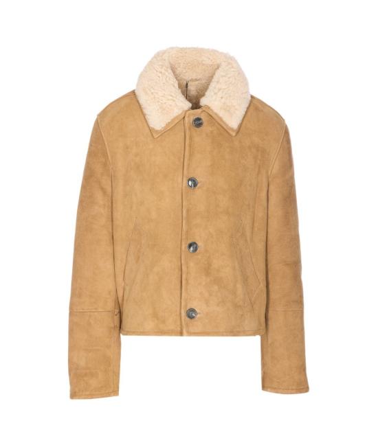 25FW 아미 시어링 버튼 재킷  UJK837LH0057280 Beige