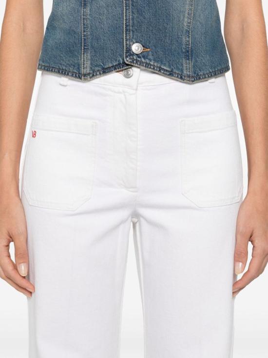 25FW 빅토리아 베컴 데님 팬츠 1325DJE005218TRWHT WHITE - VICTORIA BECKHAM
