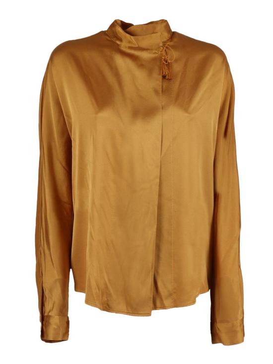 25FW 포르테포르테 블라우스 14076 my shirt F48A 3008 238969 YELLOW