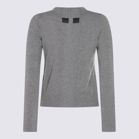 25FW MM6 메종마르지엘라 가디건 S62HP0036M13187854 GREY - MM6 MAISON MARGIELA