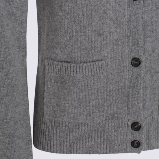 25FW MM6 메종마르지엘라 가디건 S62HP0036M13187854 GREY - MM6 MAISON MARGIELA