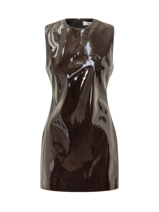 25FW 엠에스지엠 숏 원피스 3942MDA24257802 30 BROWN