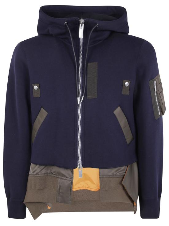 25FW 사카이 스웨터 25 08171 233 BLUE