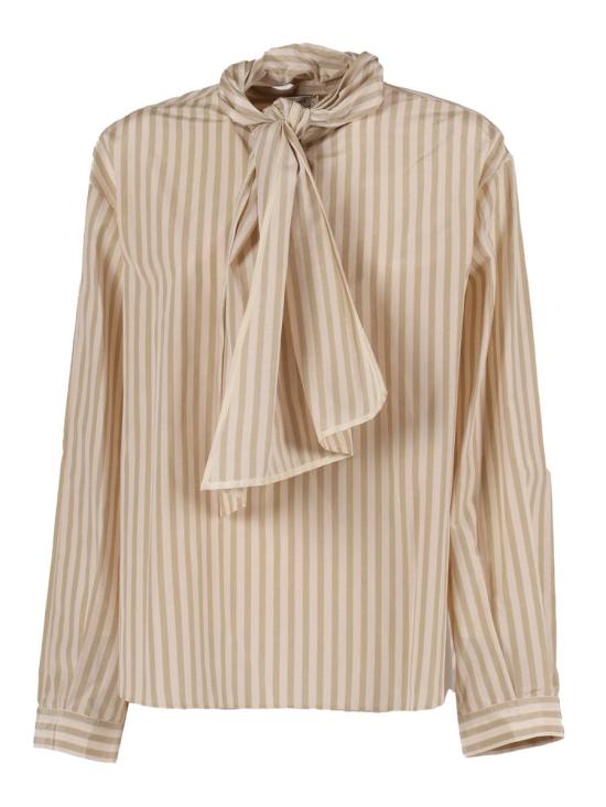 25FW 포르테포르테 블라우스 14400bis my shirt F48M 6024 238982 Beige
