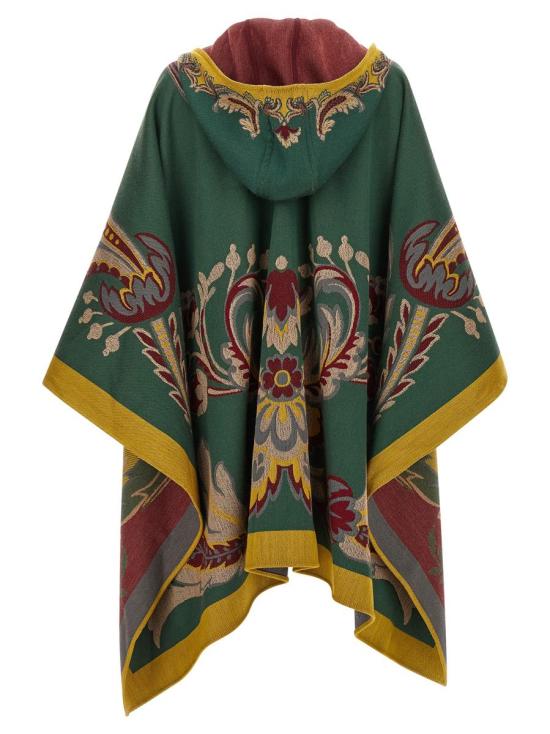 25FW 에트로 케이프 WRBD0027AQ291X0826 GREEN - ETRO