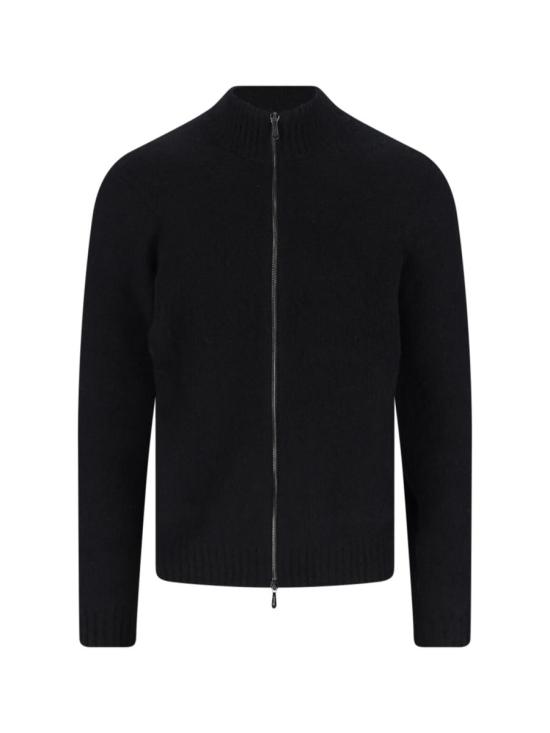 25FW 드루모어 집업 니트 D8W202GL690 Black