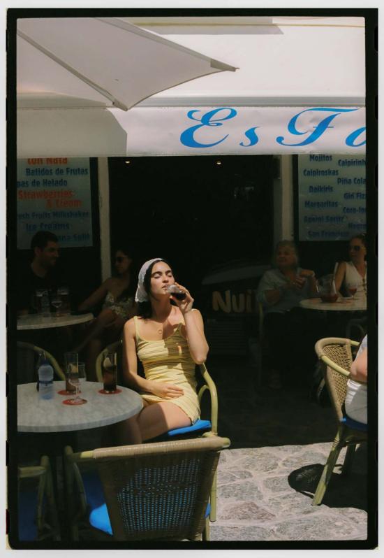  Ciao Ciao Vacation 숏 원피스 Ciao Ciao 베케이션 레몬 스트라이퍼 미니 드레스 - OTHER BRANDS