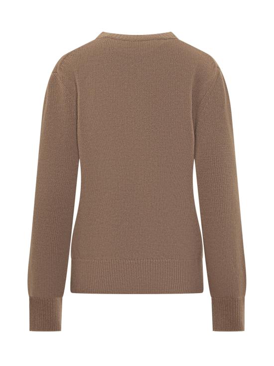 25FW 버버리 EKD 울 캐시미어 스웨터 8115642 A1420 CAMEL - BURBERRY