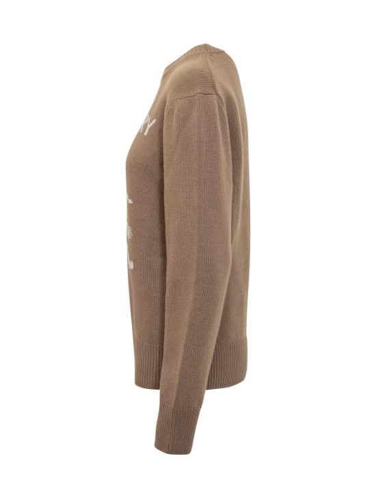 25FW 버버리 EKD 울 캐시미어 스웨터 8115642 A1420 CAMEL - BURBERRY