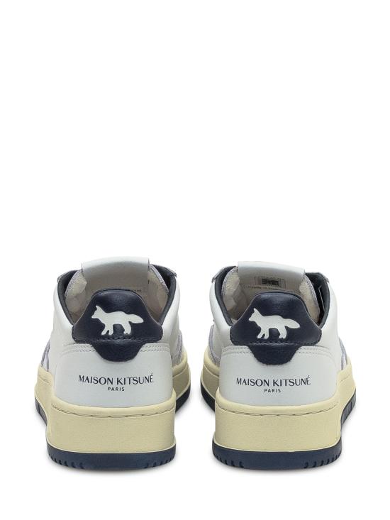 25FW 오트리 X 메종키츠네 스니커즈 AULW MK01 WHT BLU - AUTRY X MAISON KITSUNE