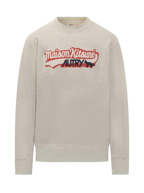 25FW 오트리 X 메종키츠네 긴팔 티셔츠 SWPX MK1M MEL