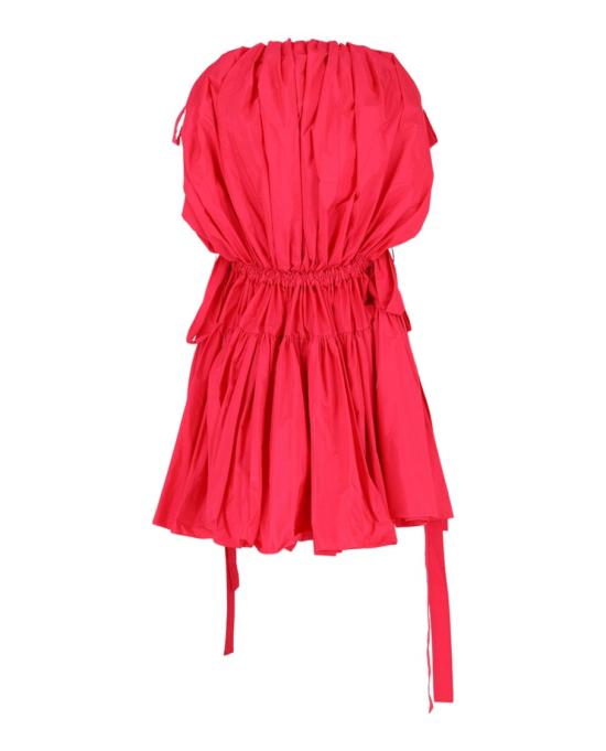  알렉산더 맥퀸 미디 원피스 696896 QEACX 5083 00170 40 Red - ALEXANDER MCQUEEN