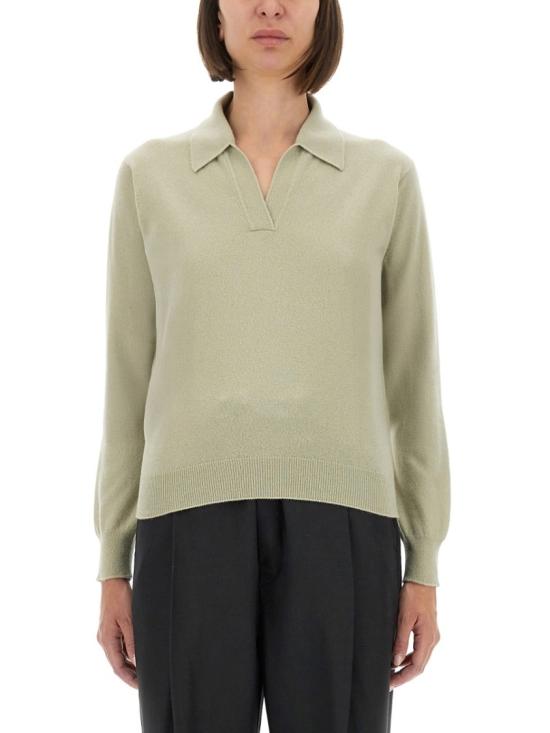 25FW 마르지엘라 V넥 니트 S51GL0063 M13144688 Neutrals