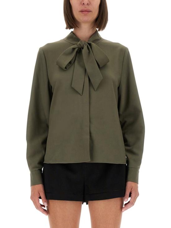 25FW 셀프 포트레이트 탑 PF25 016T G GREEN Grey