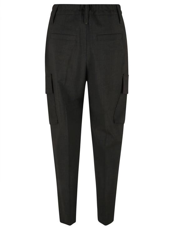  브루넬로 쿠치넬리 팬츠 M0W07P8312 C4078 Black - BRUNELLO CUCINELLI