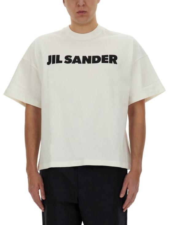 25FW 질샌더 반팔 티셔츠 J21GC0001 J45148102 White