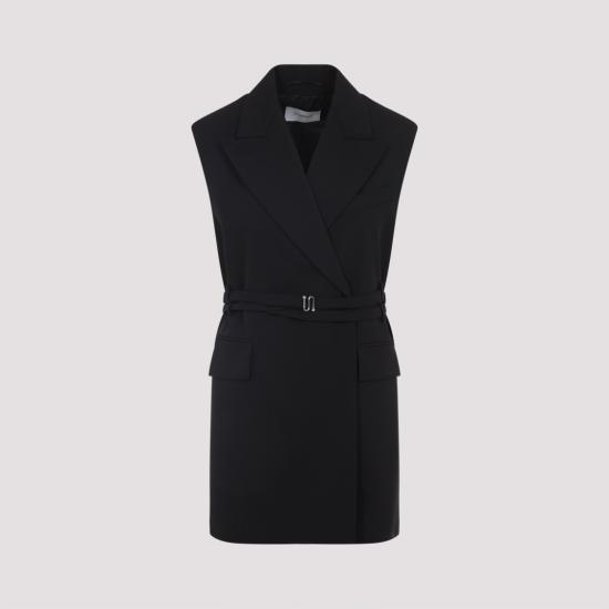 25FW 스포트막스 코트 2522286011600 10295 Black - SPORTMAX