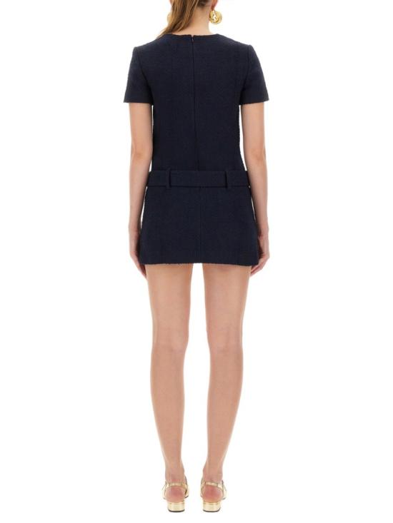 25FW 셀프 포트레이트 원피스 PF25 034S BL BLUE Black - SELF PORTRAIT