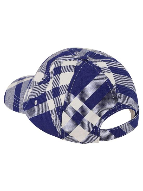  버버리 체크 볼캡 8079477 B7369 Purple - BURBERRY