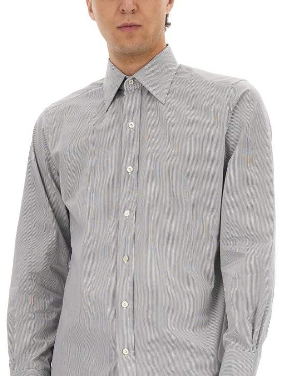 25FW 톰포드 셔츠 HSBC01 CGP98WTA Grey - TOMFORD
