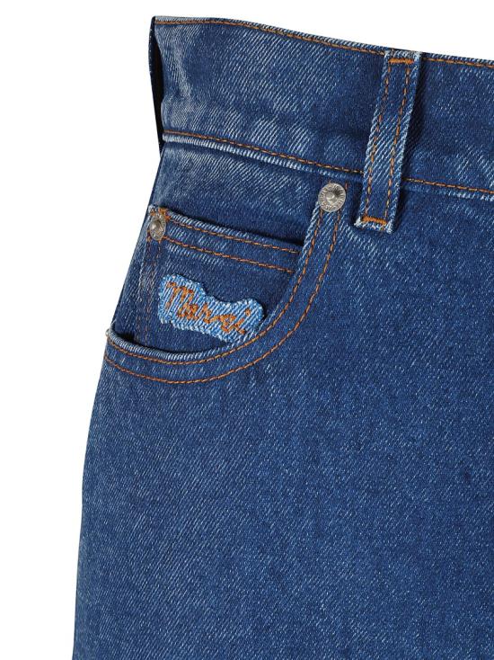  마르니 데님 팬츠 PAJD0514X0USCU83BDB60 Green - MARNI