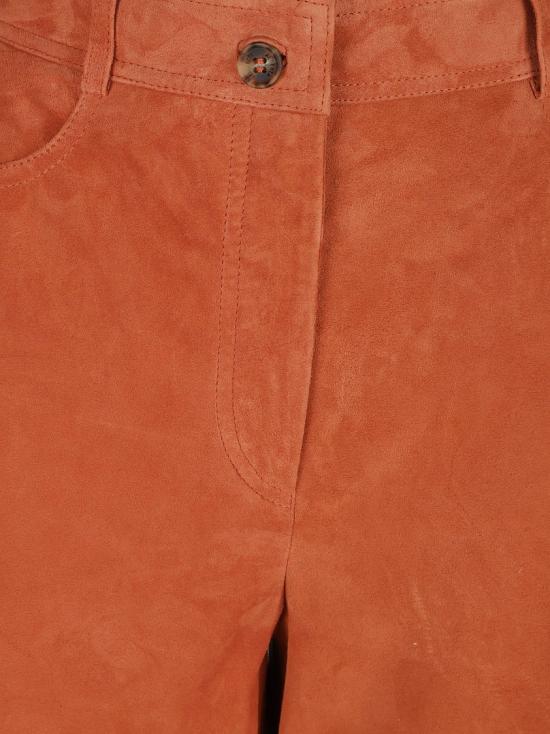  알베르타 페레티 스트레이트 팬츠 A370716760074 Red - ALBERTA FERRETTI