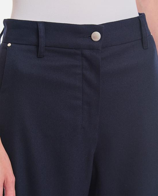  막스마라 스트레이트 팬츠 2429136013600027 Black - MAX MARA