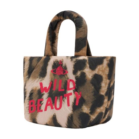 25FW 비비안웨스트우드 토트백 4D03000AU W01AW D310 brown - VIVIENNE WESTWOOD