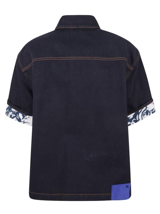  버버리 데님 자켓 8080781 A1503 Black - BURBERRY