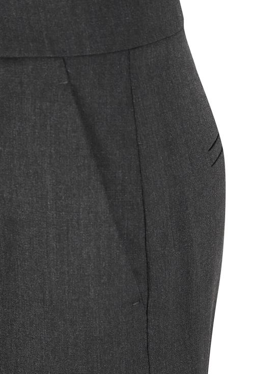  막스마라 스트레이트 팬츠 2311361139600 008 Black - MAX MARA