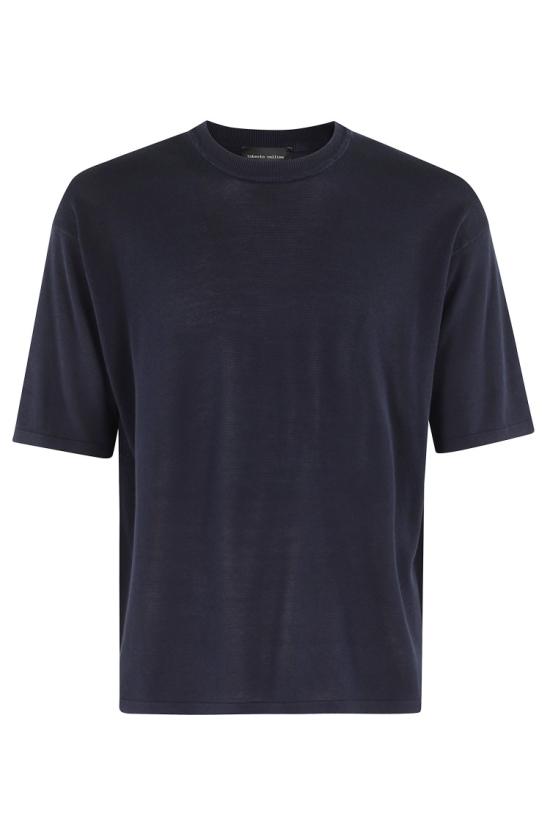 25SS 로베르토 콜리나 반팔 티셔츠 RB11021 096 Black