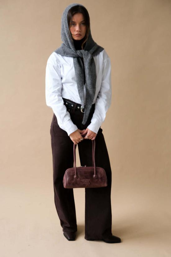  에이골디 데님 팬츠 아골드 로우 커브 진 슬로 베리 - AGOLDE