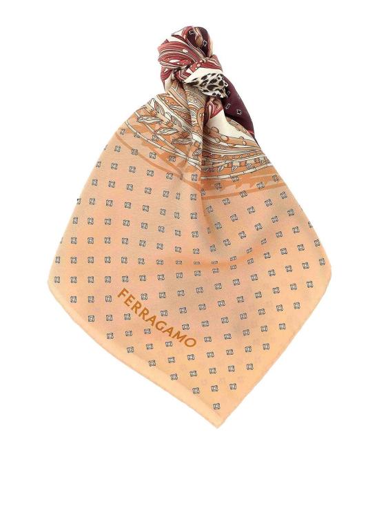  살바토레 페라가모 머플러/스카프 785657ROSSOBORDEAUX Multicolour