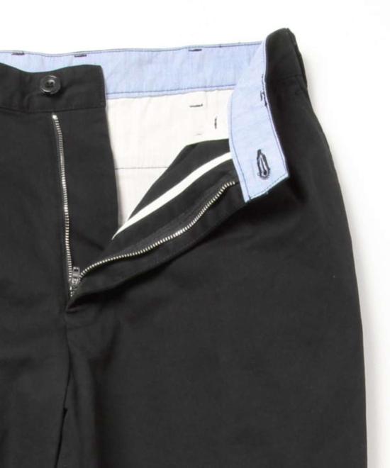  빔스 치노 팬츠 플러스 2 플리츠 테이퍼드 트윌 팬츠 - BEAMS