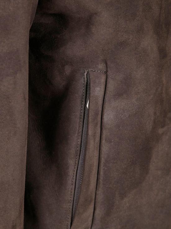 25FW 살바토레 산토로 가죽 자켓 49525 U DARK BROWN - SALVATORE SANTORO