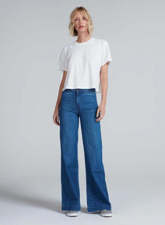  ASKK 뉴욕 데님 팬츠 Askk Ny 브라이튼 와이드 레그 진