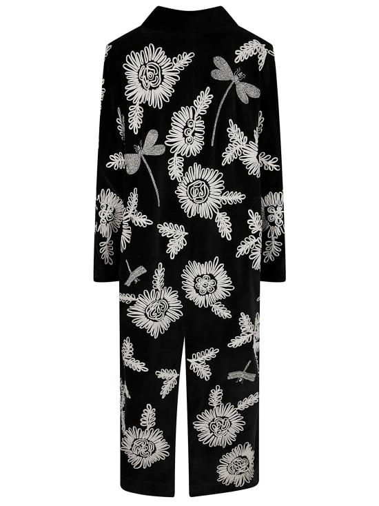 25FW 포르테포르테 케이프 14038 MY COAT F48A 8012 NERO BLACK - FORTE FORTE