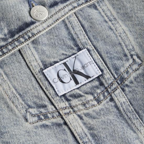  캘빈클라인 데님 자켓 J20J222501 Grey - CALVIN KLEIN