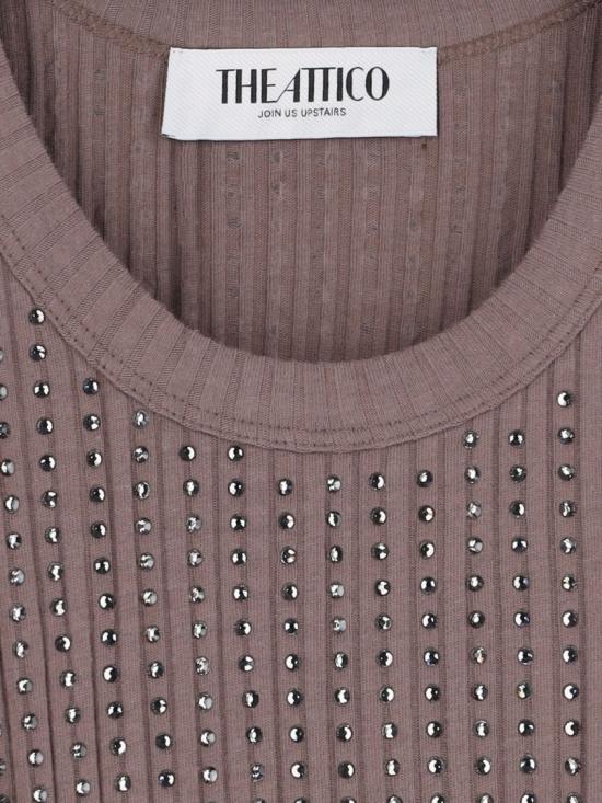 25SS 디 아티코 원피스 250WCW00206 JJJ051TR875 Brown - THE ATTICO