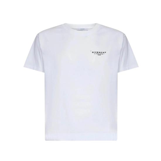 25FW 지방시 반팔 티셔츠 BW70FJP75N White