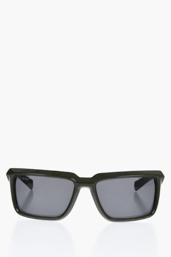  오프화이트 선글라스 OERI067S23PLA0015707 Military Green