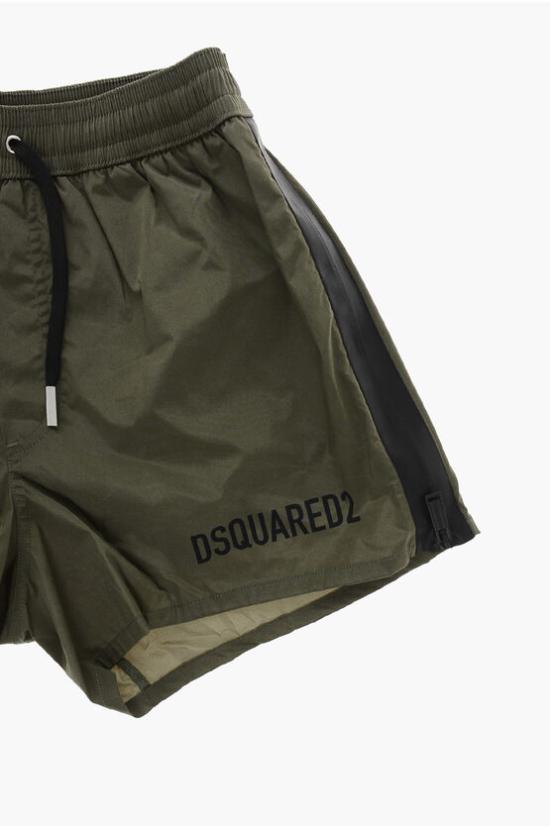  디스퀘어드2 스윔팬츠 D7B8N3970ISA01308 Military Green - DSQUARED2