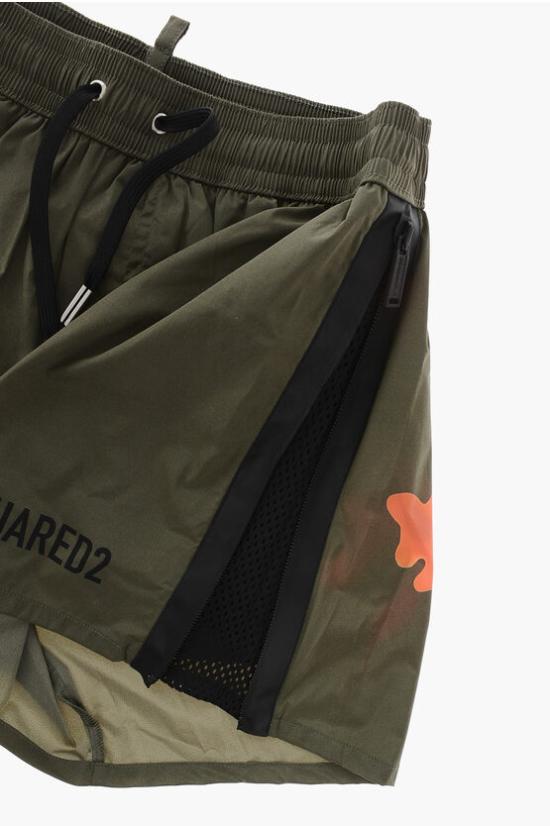  디스퀘어드2 스윔팬츠 D7B8N3970ISA01308 Military Green - DSQUARED2