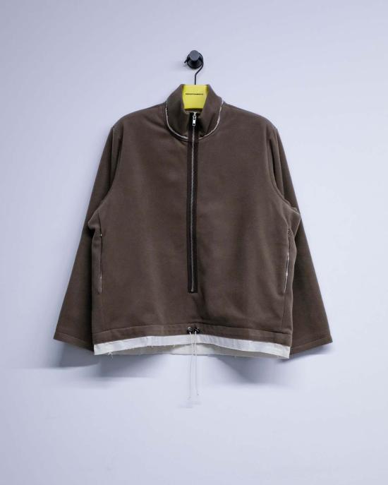  카미엘 포트젠스 자켓 Camiel Fortgens 토프 울 플리스 아노락 - CAMIEL FORTGENS