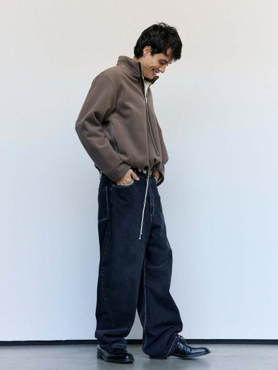  카미엘 포트젠스 자켓 Camiel Fortgens 토프 울 플리스 아노락 - CAMIEL FORTGENS