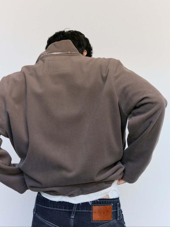  카미엘 포트젠스 자켓 Camiel Fortgens 토프 울 플리스 아노락 - CAMIEL FORTGENS