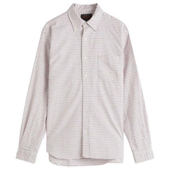  빔스 긴팔 셔츠 플러스 B.D. 옥스포드 태터솔